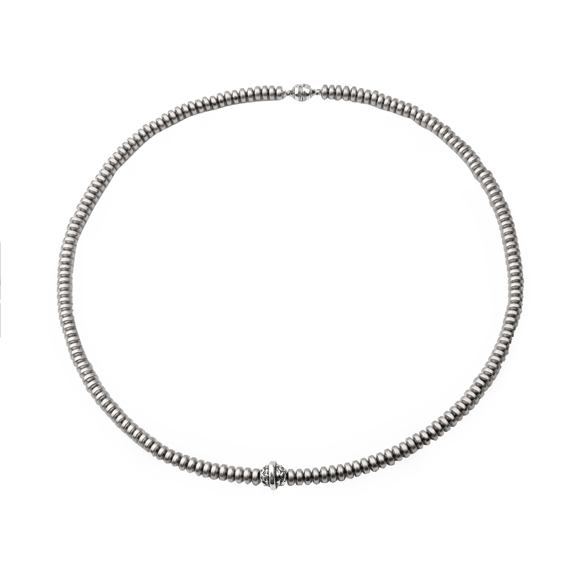 Orenda Gri Doğal Taş Erkek Kolye