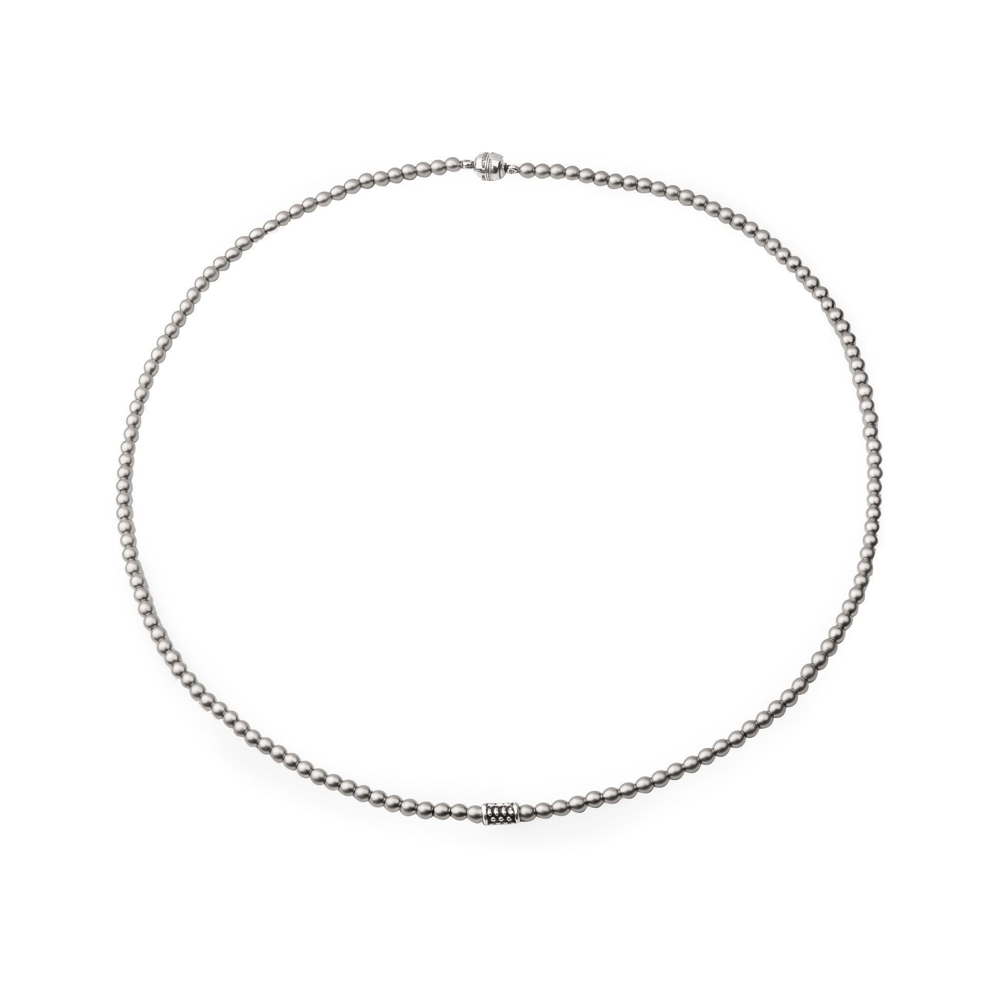 Nova Gri Doğal Taş Erkek Kolye